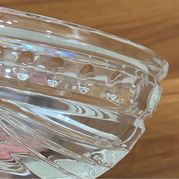WATERFORD Crystal Cut To Clear Overture 5" Small Oval Bowl - Picture 7 of 12